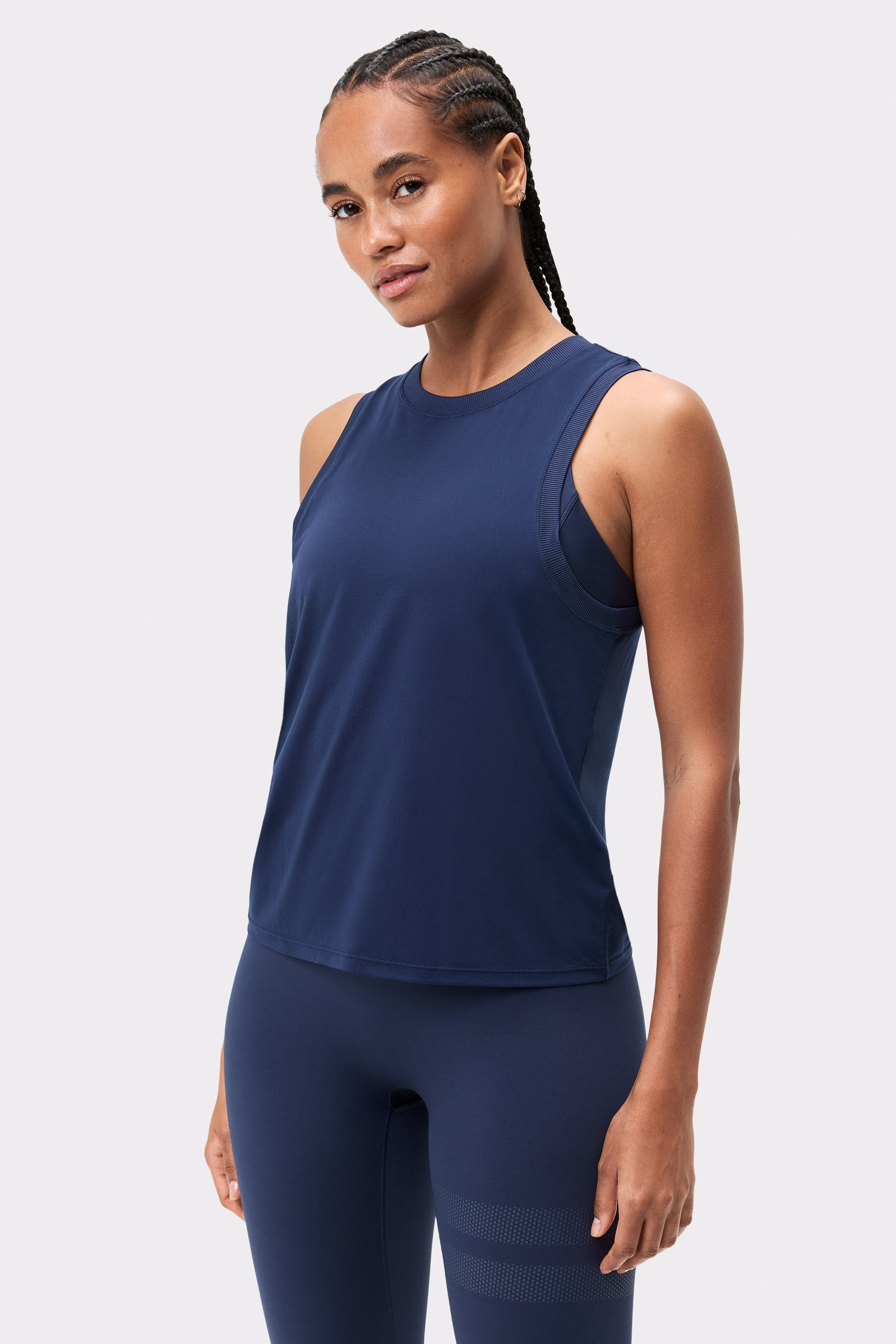 Relaxed Tank Navy