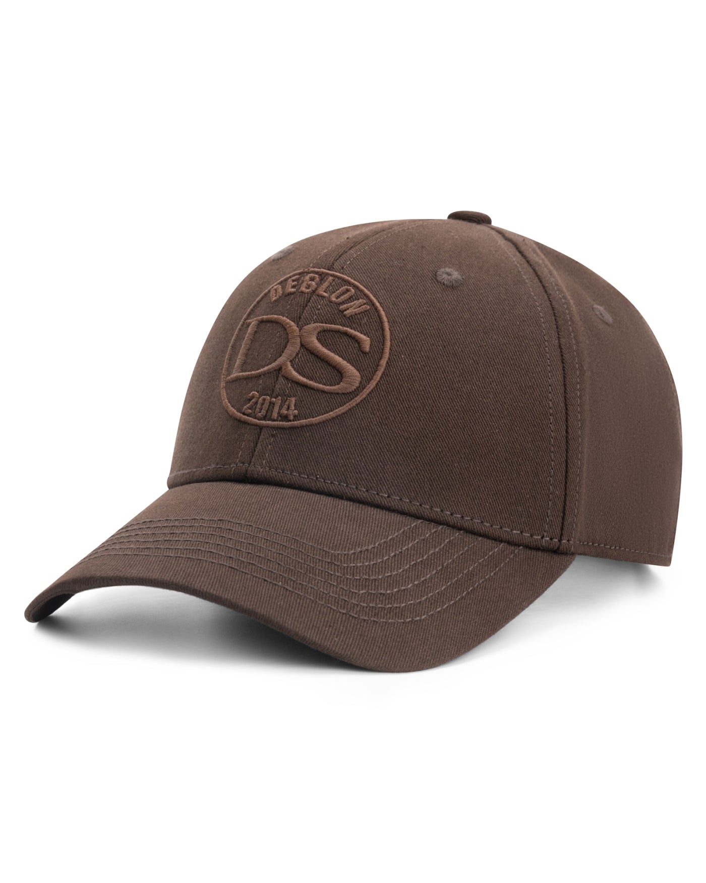 Deblon Baseball Cap van Deblon Sports in dusk brown, schuin vooraanzicht