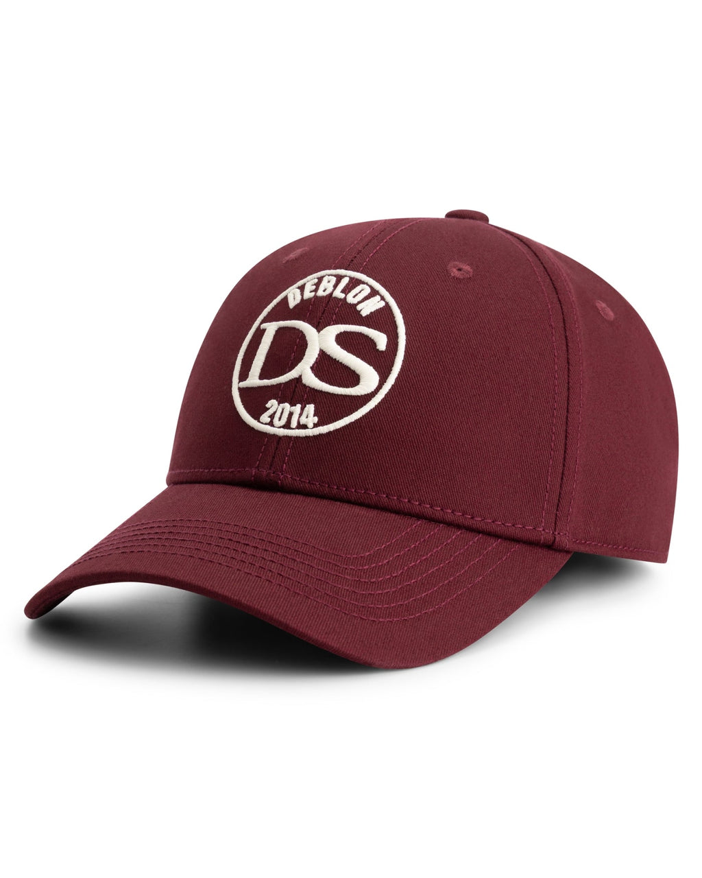 Deblon Baseball Cap van Deblon Sports in bordeaux, zijaanzicht