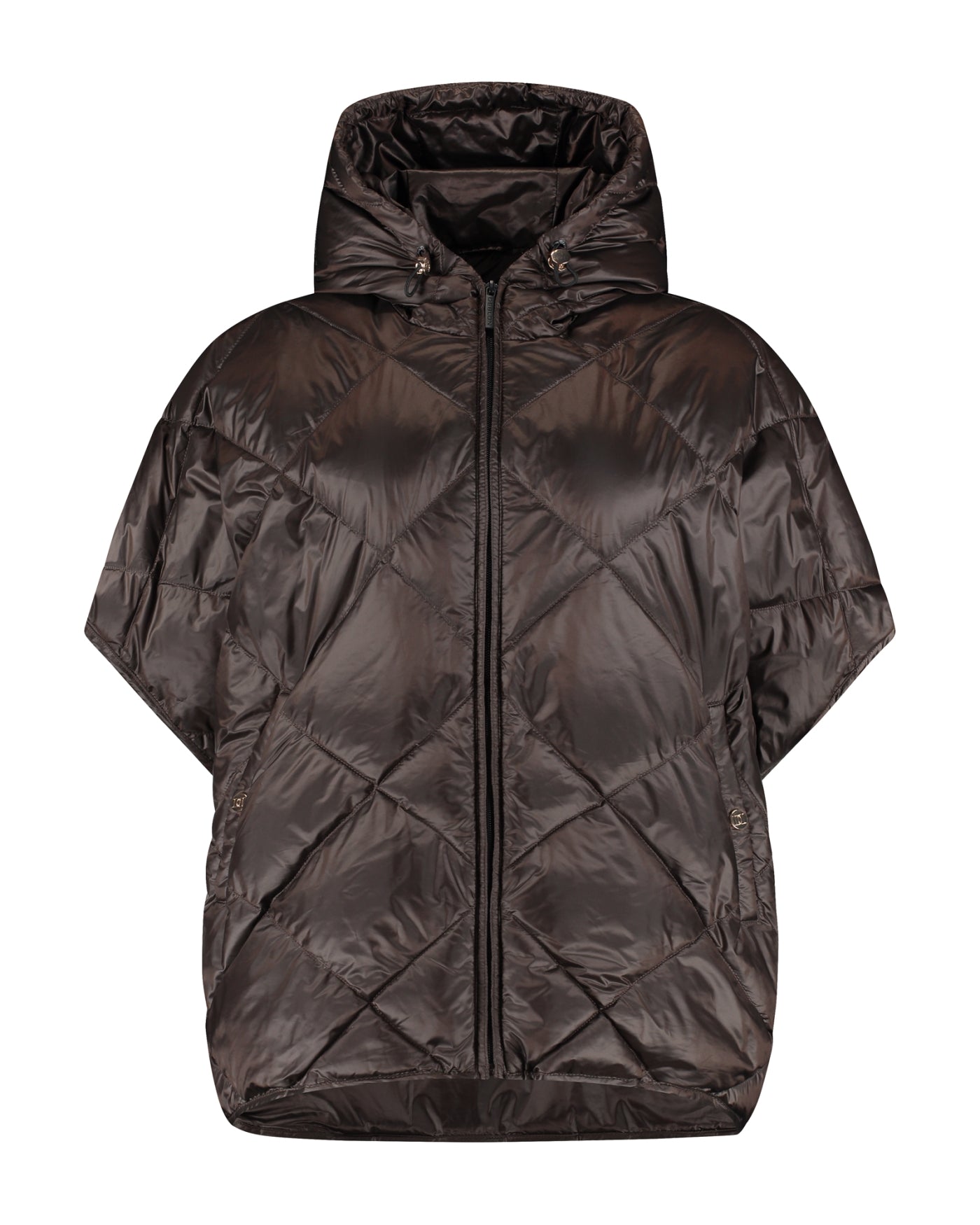 Bowie Cape van Deblon Sports in dusk brown, vooraanzicht zonder model