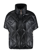 Hazel Reversible Bodywarmer van Deblon Sports in black, vooraanzicht zonder model