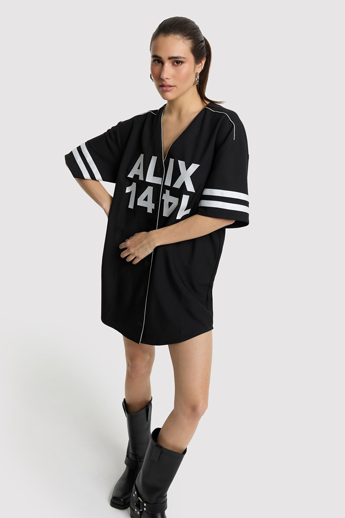 Baseball Shirt Dress