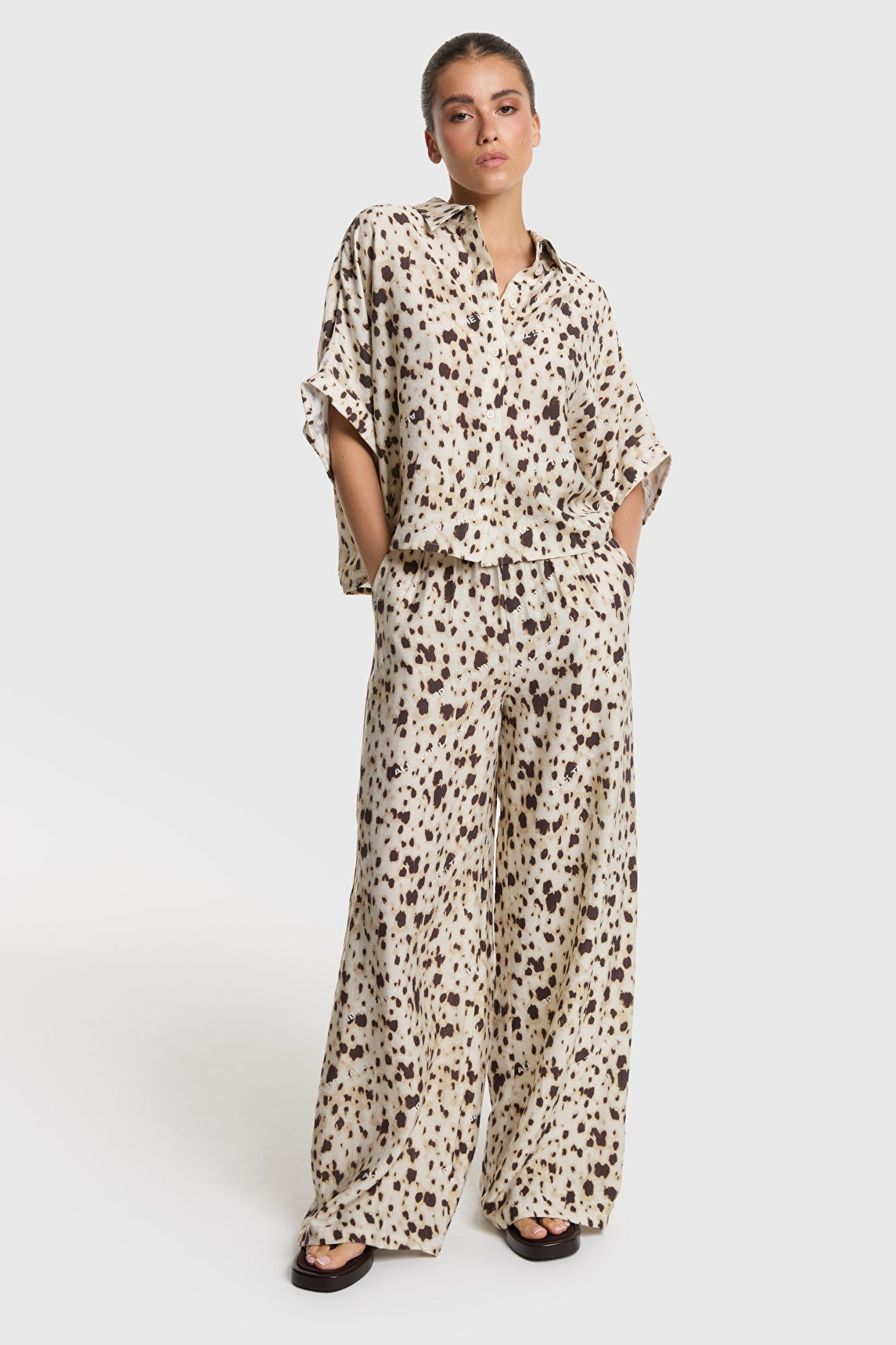 Animal Wide Leg Pants