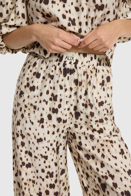 Animal Wide Leg Pants