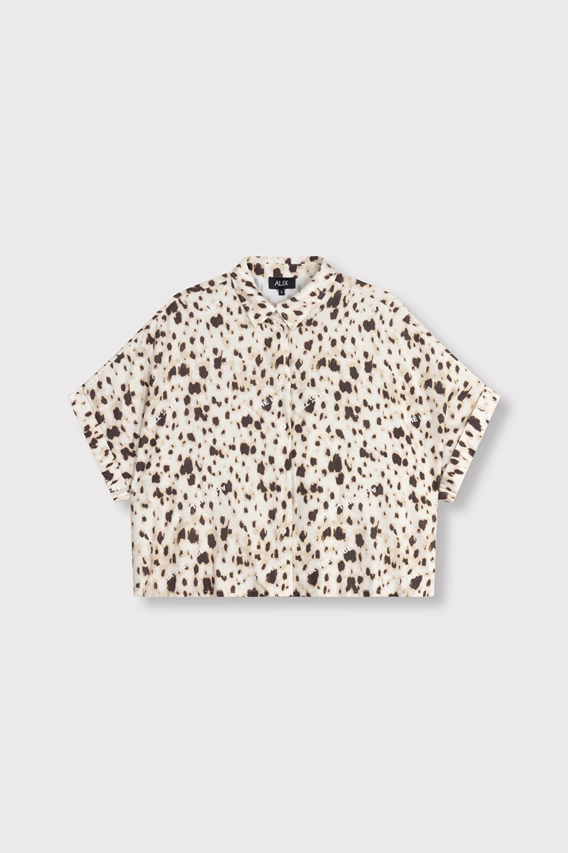 Animal Oversized Blouse