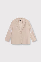 Shiny Panel Blazer