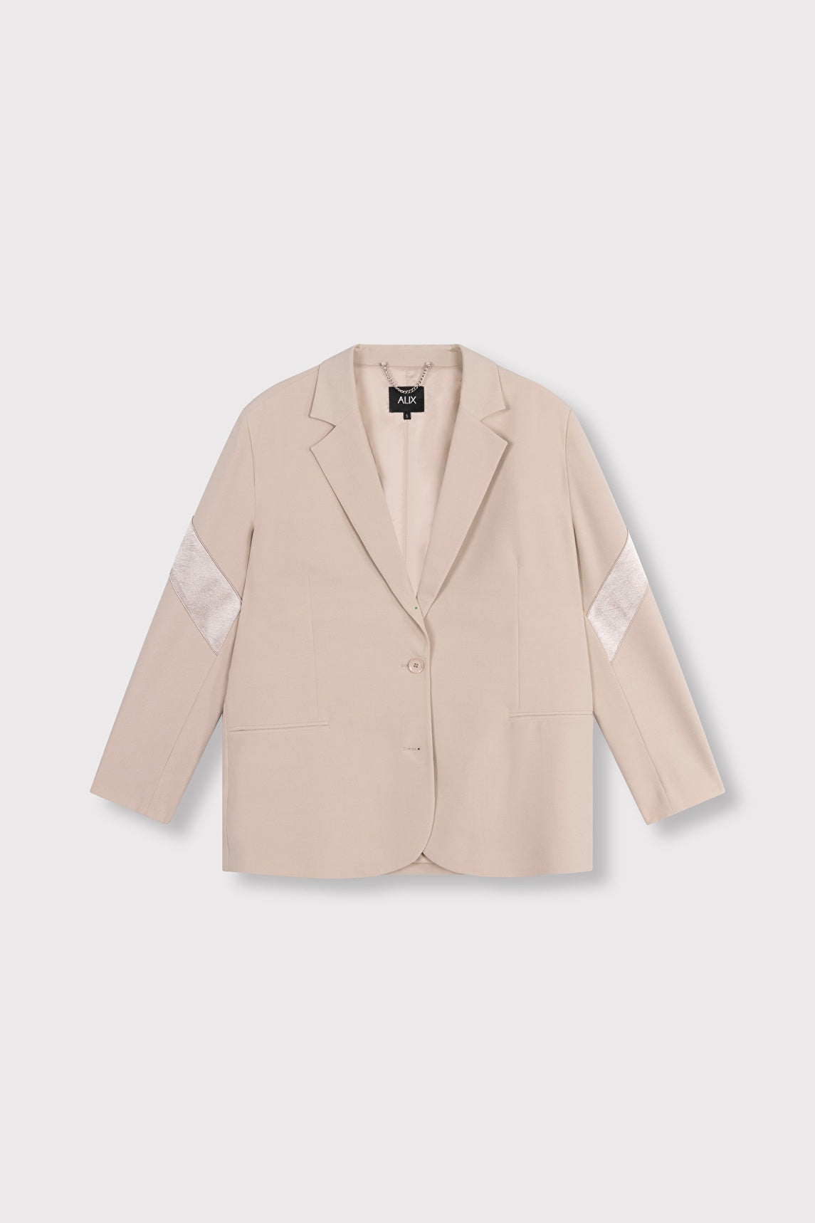 Shiny Panel Blazer