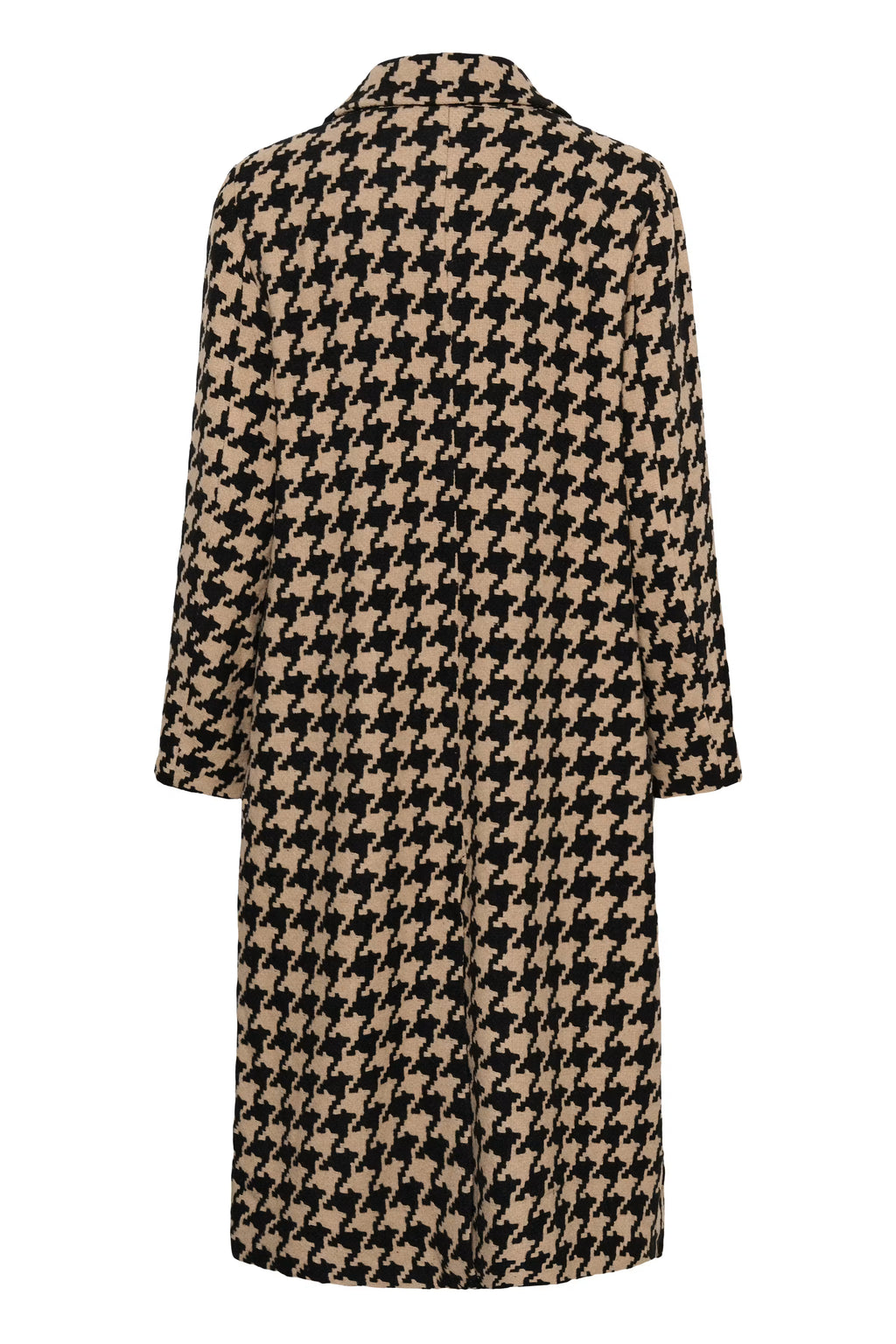 Culture CUkilara jas in zwart met camel pied-de-poule