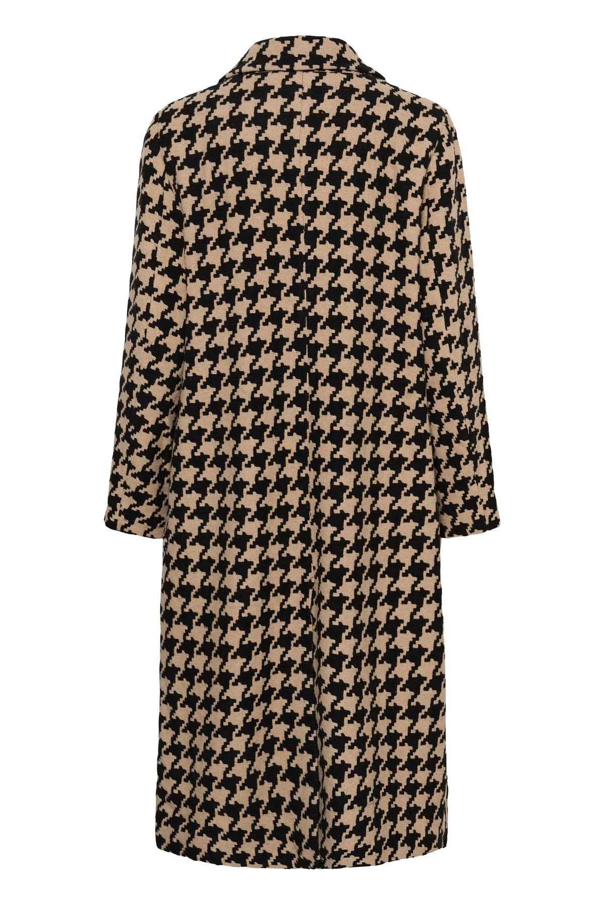 Culture CUkilara jas in zwart met camel pied-de-poule