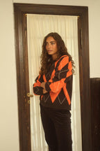 Argyle Pullover