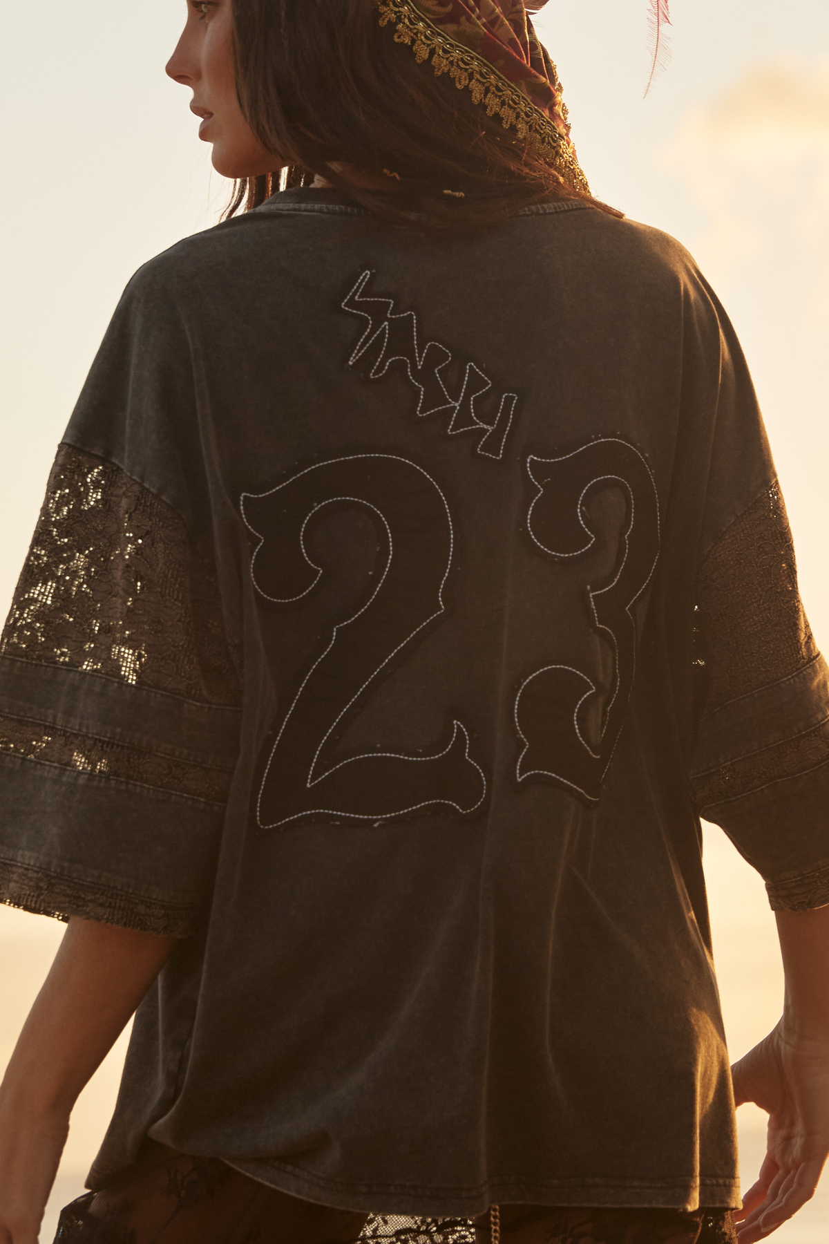 Sabbi Chase Your Dreams Lace Tee