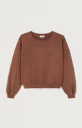 American Vintage Jitbay sweater in vintage notelaar, detail