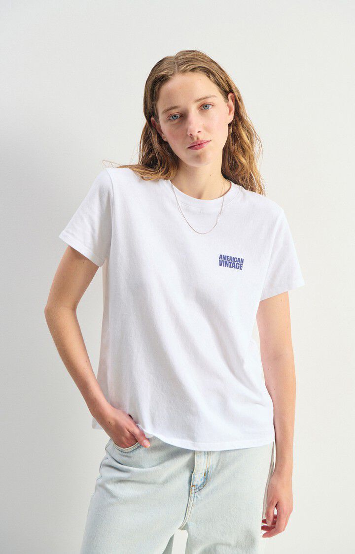 American Vintage Ykobow T-shirt in wit