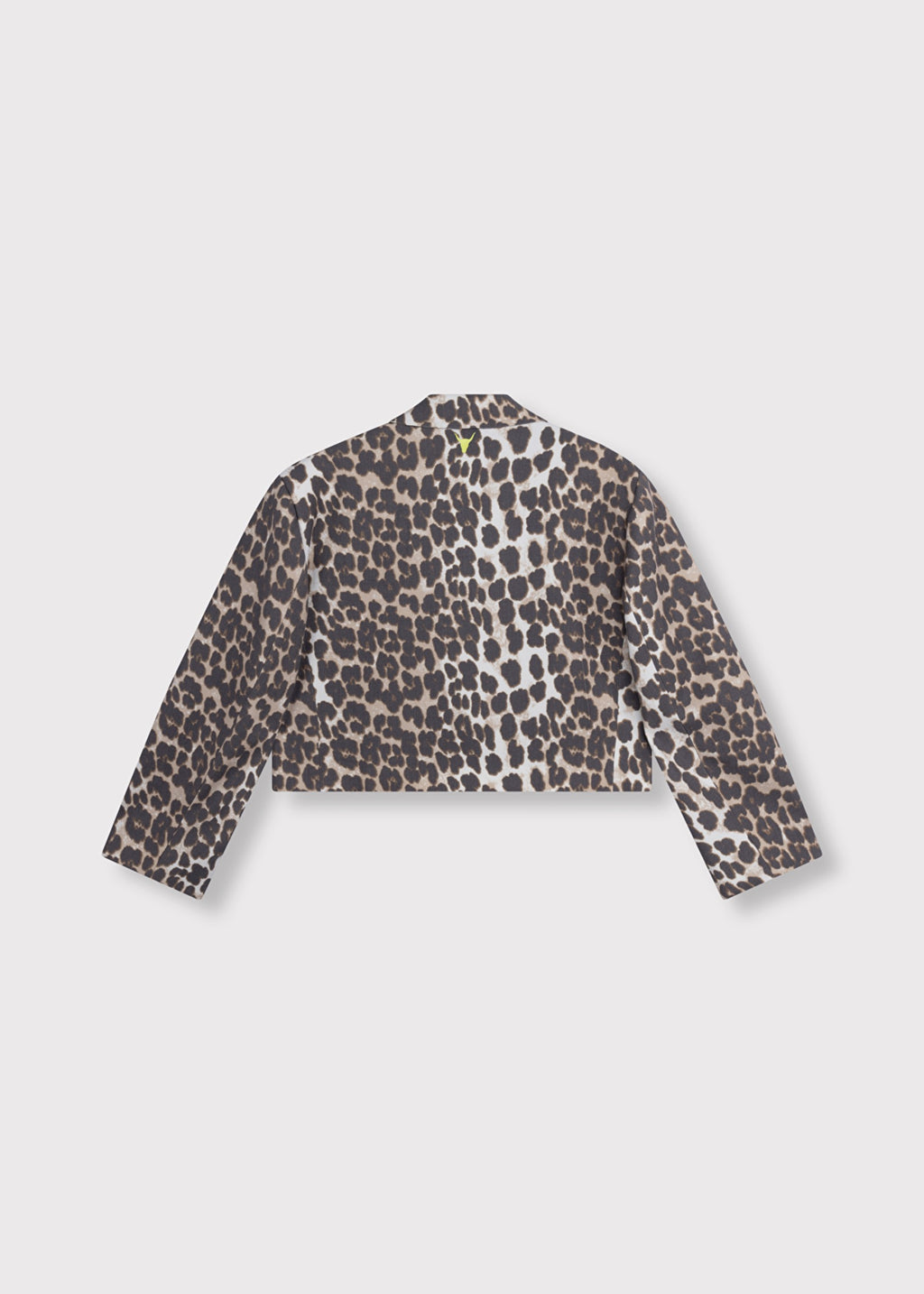 Animal Cropped Blazer