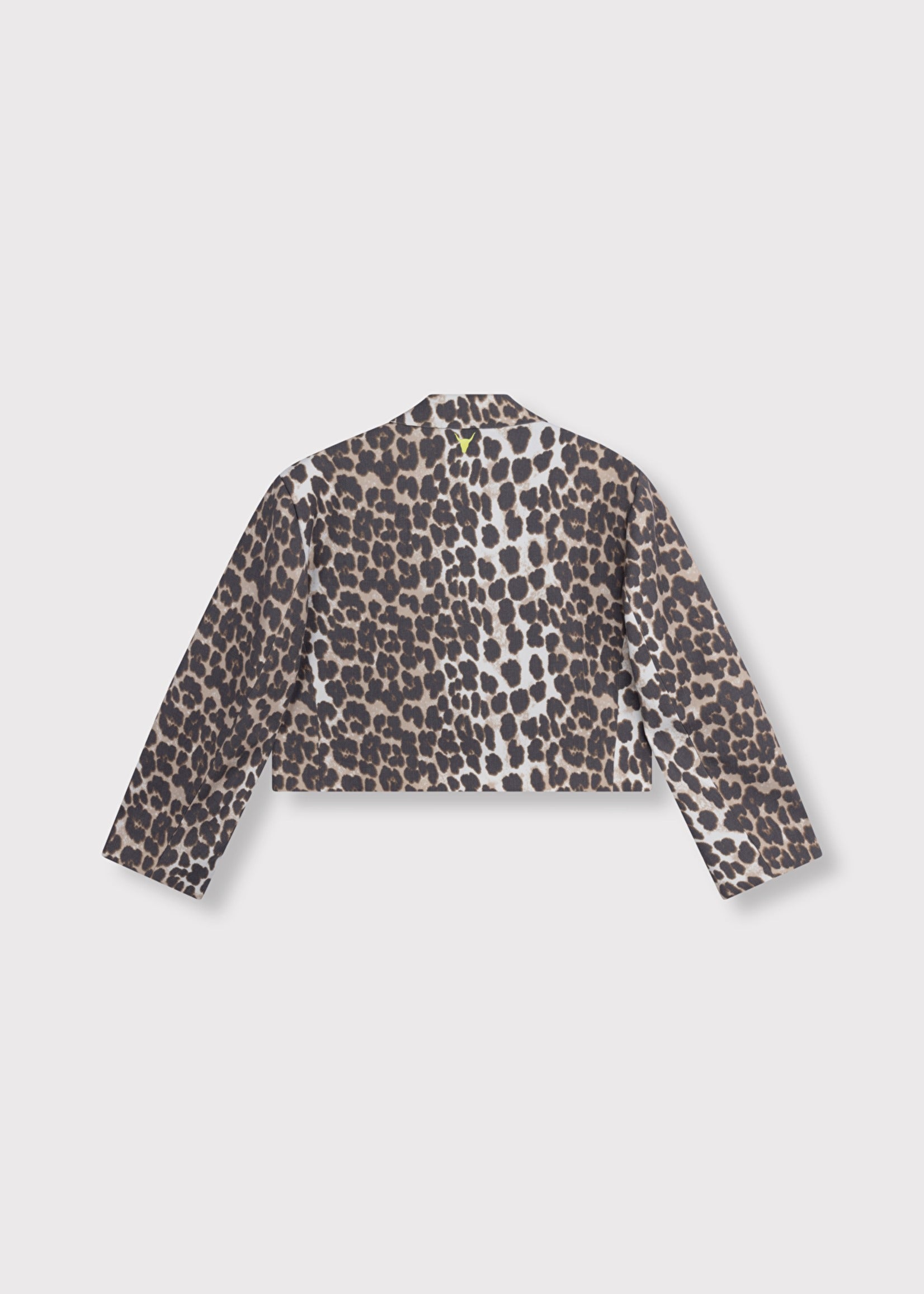 Animal Cropped Blazer
