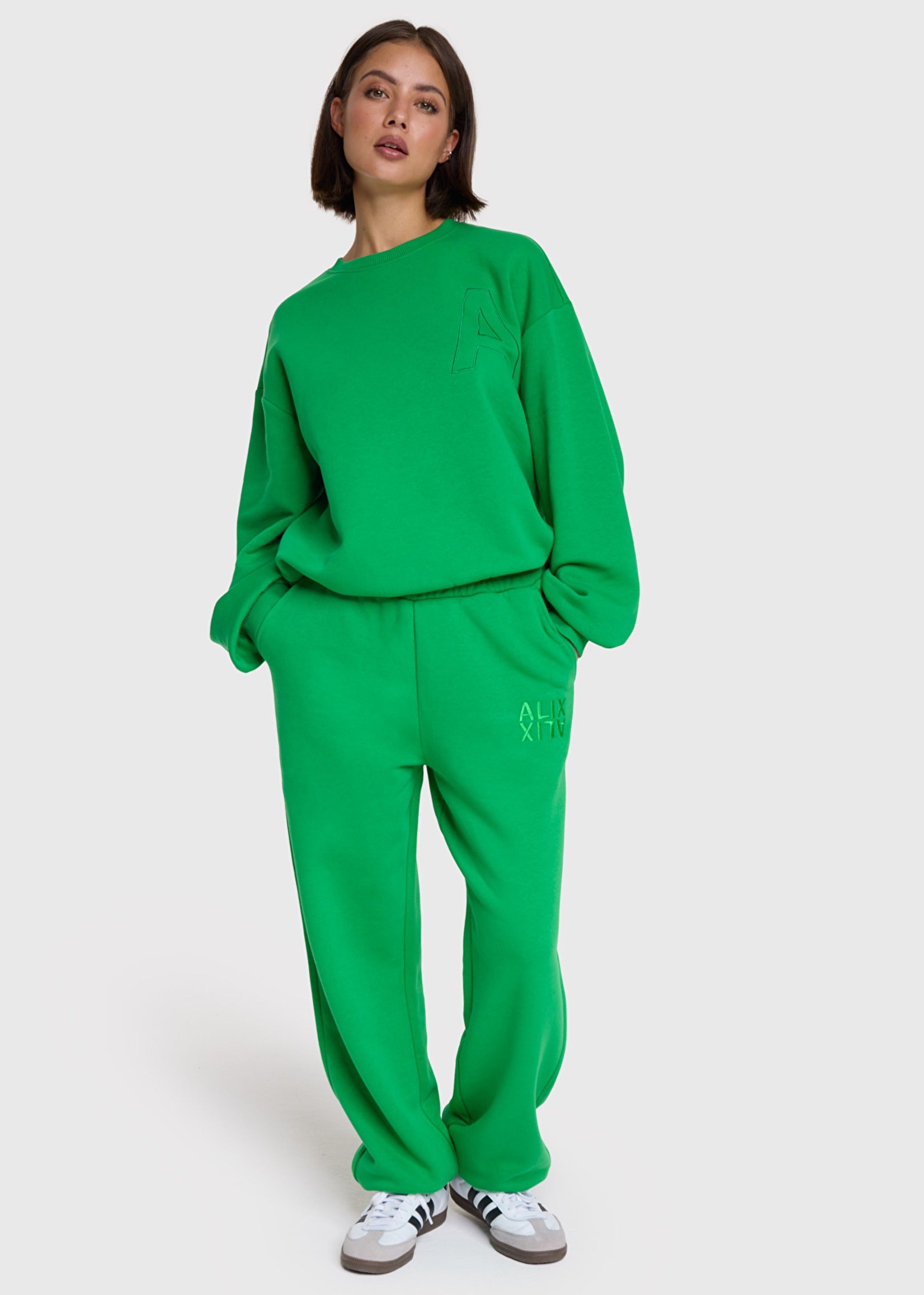 Embroidered A sweater