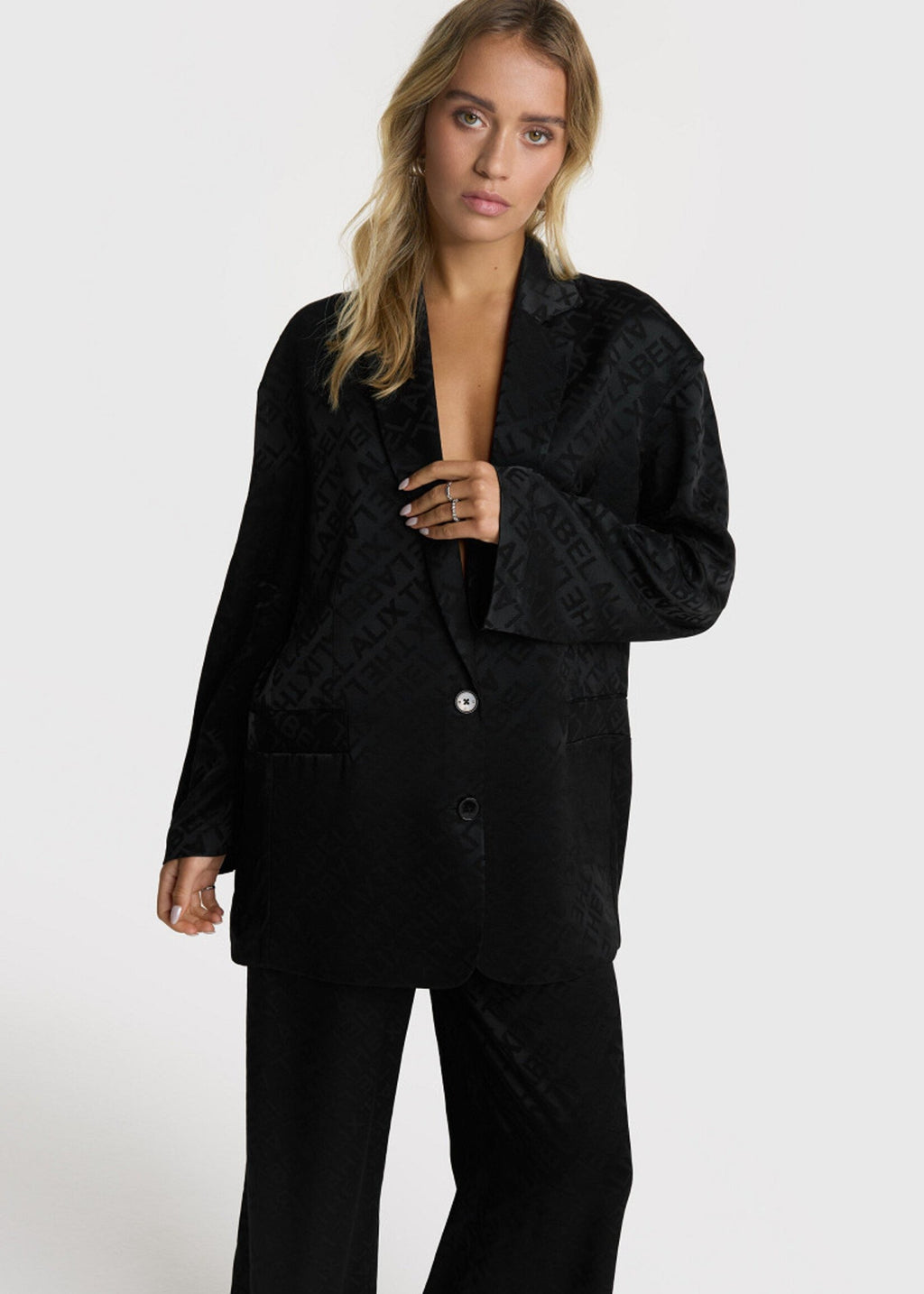 Jacquard Blazer