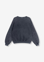 Knitted Acid Washed Sweater