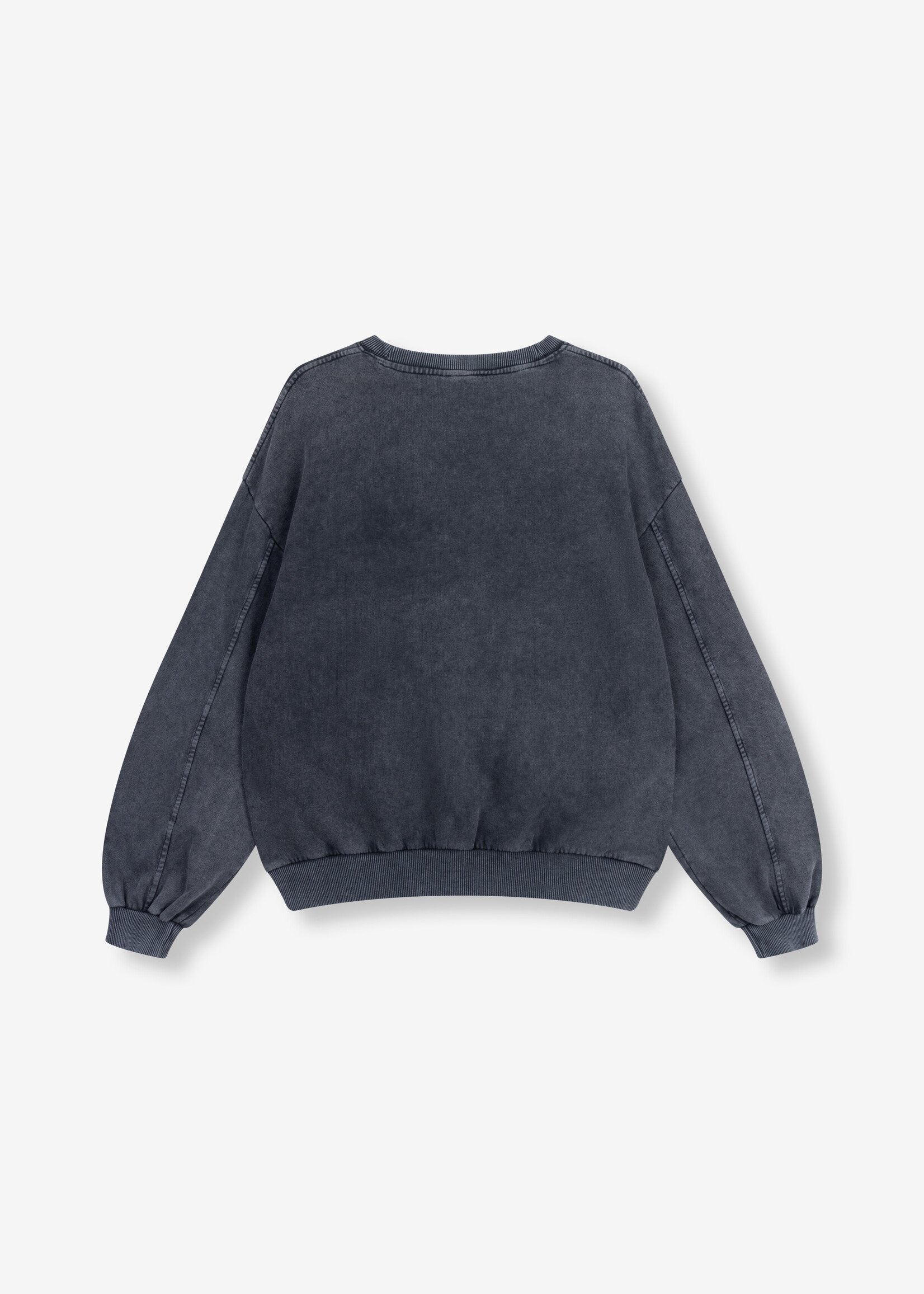 Knitted Acid Washed Sweater
