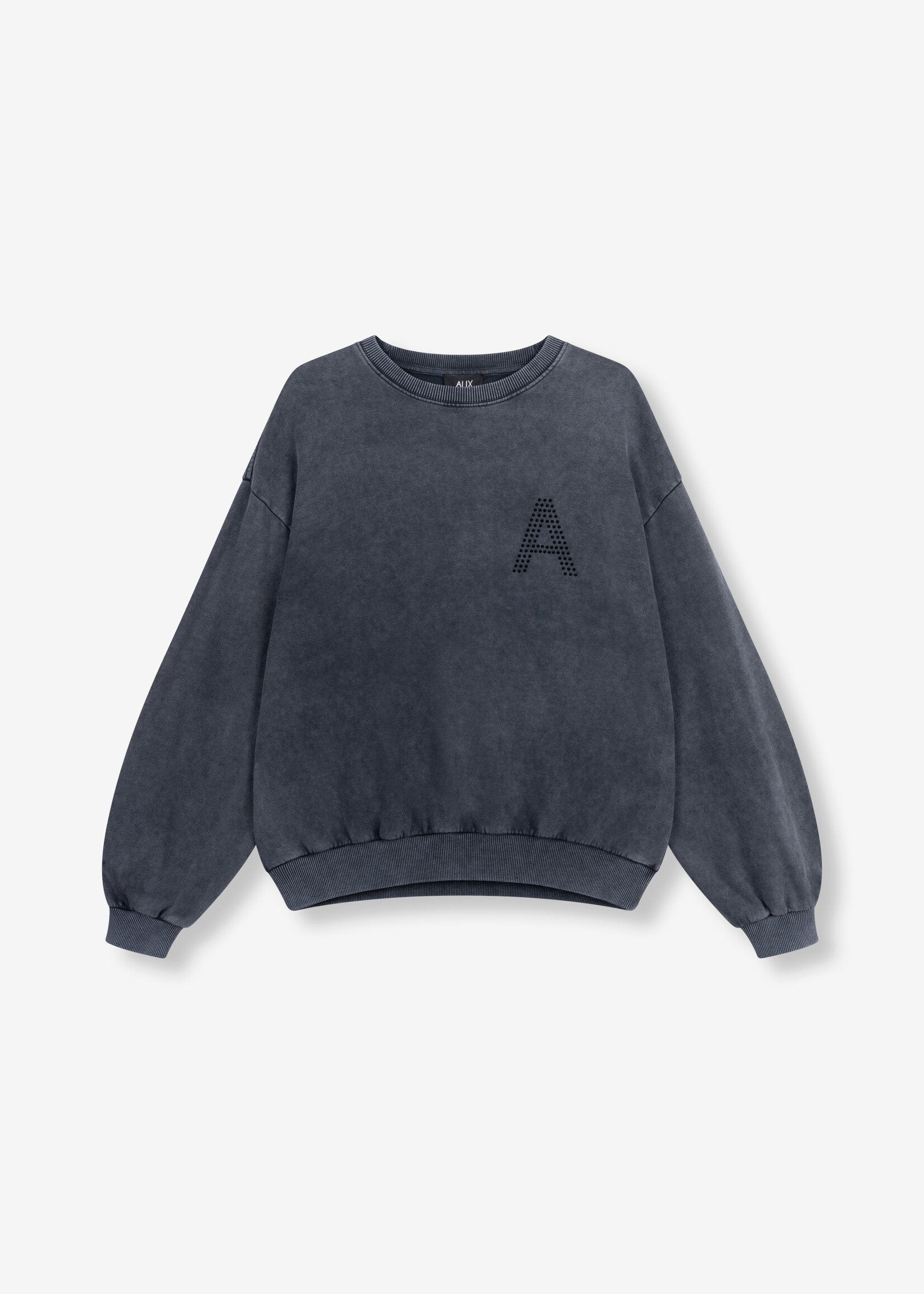 Knitted Acid Washed Sweater