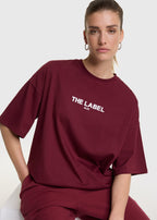 Knitted basic The Label t-shirt