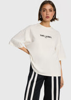 Knitted basic The Label t-shirt