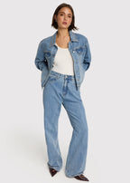 Woven Studs Denim Jacket