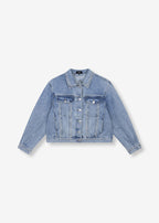 Woven Studs Denim Jacket