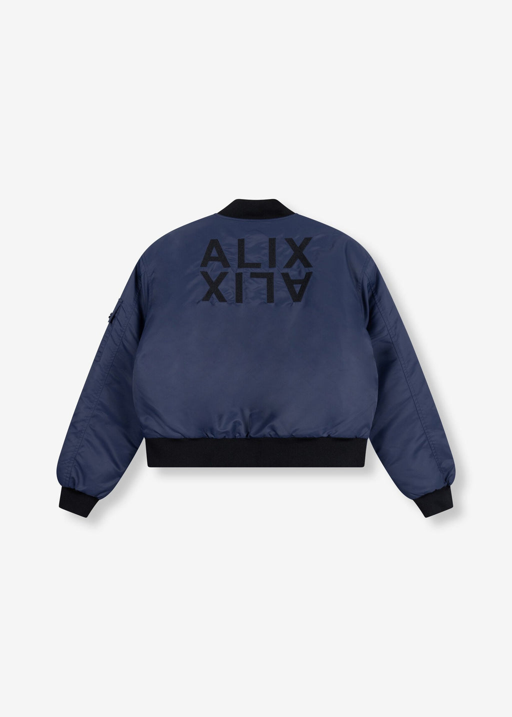 Woven Heavy Nylon Bomber