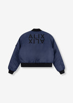 Woven Heavy Nylon Bomber