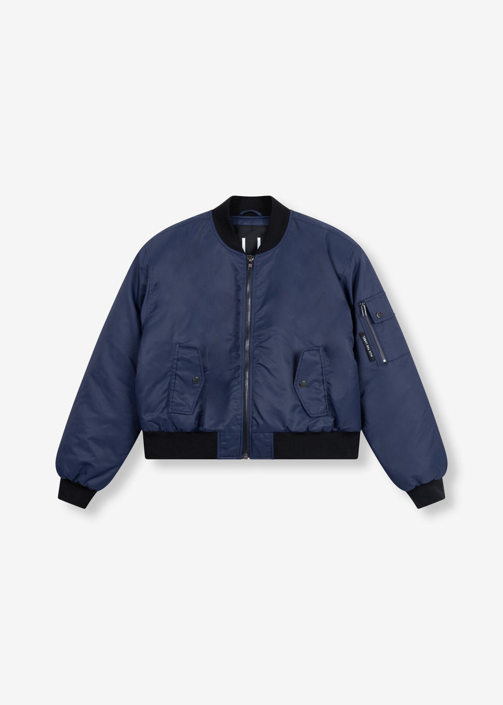 Woven Heavy Nylon Bomber