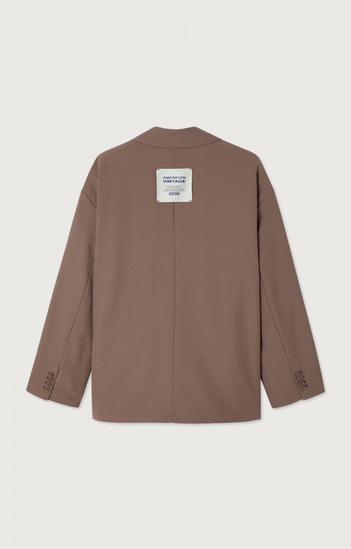 American Vintage Ayany blazer in bison, detail
