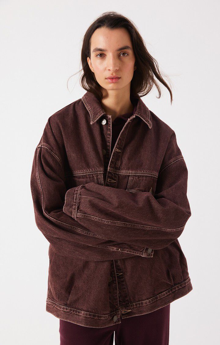 American Vintage Oshow jas in raisin