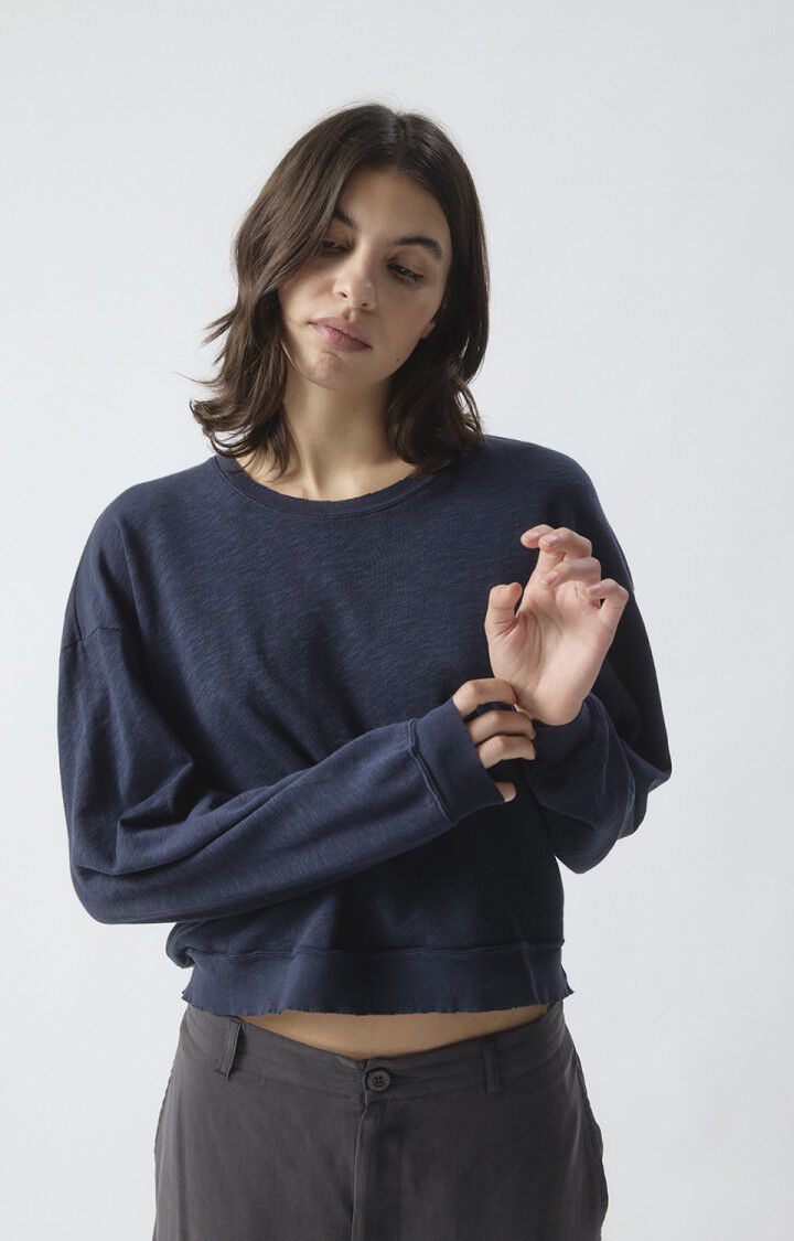American Vintage Sonoma longsleeve in navy blue vintage