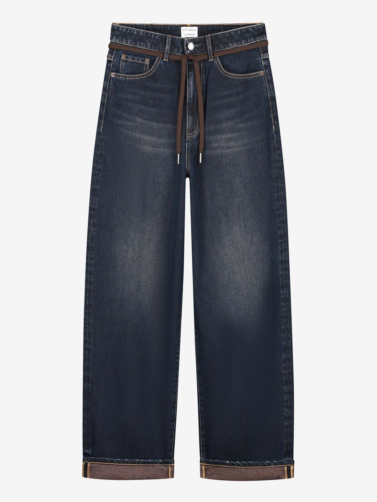 Catwalk Junkie baggy fit jeans in blauw