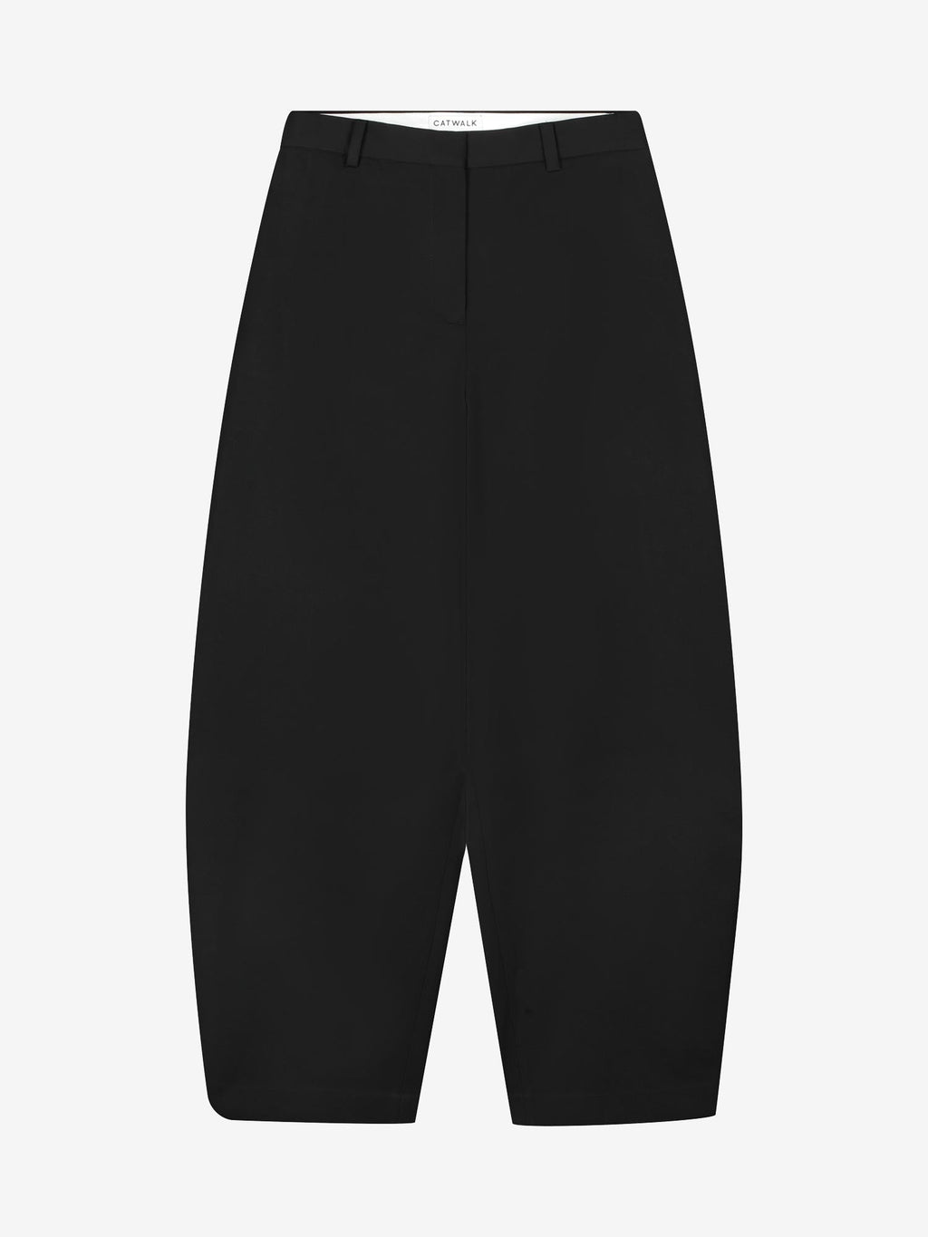 Catwalk Junkie barrel fit tailored trousers in zwart