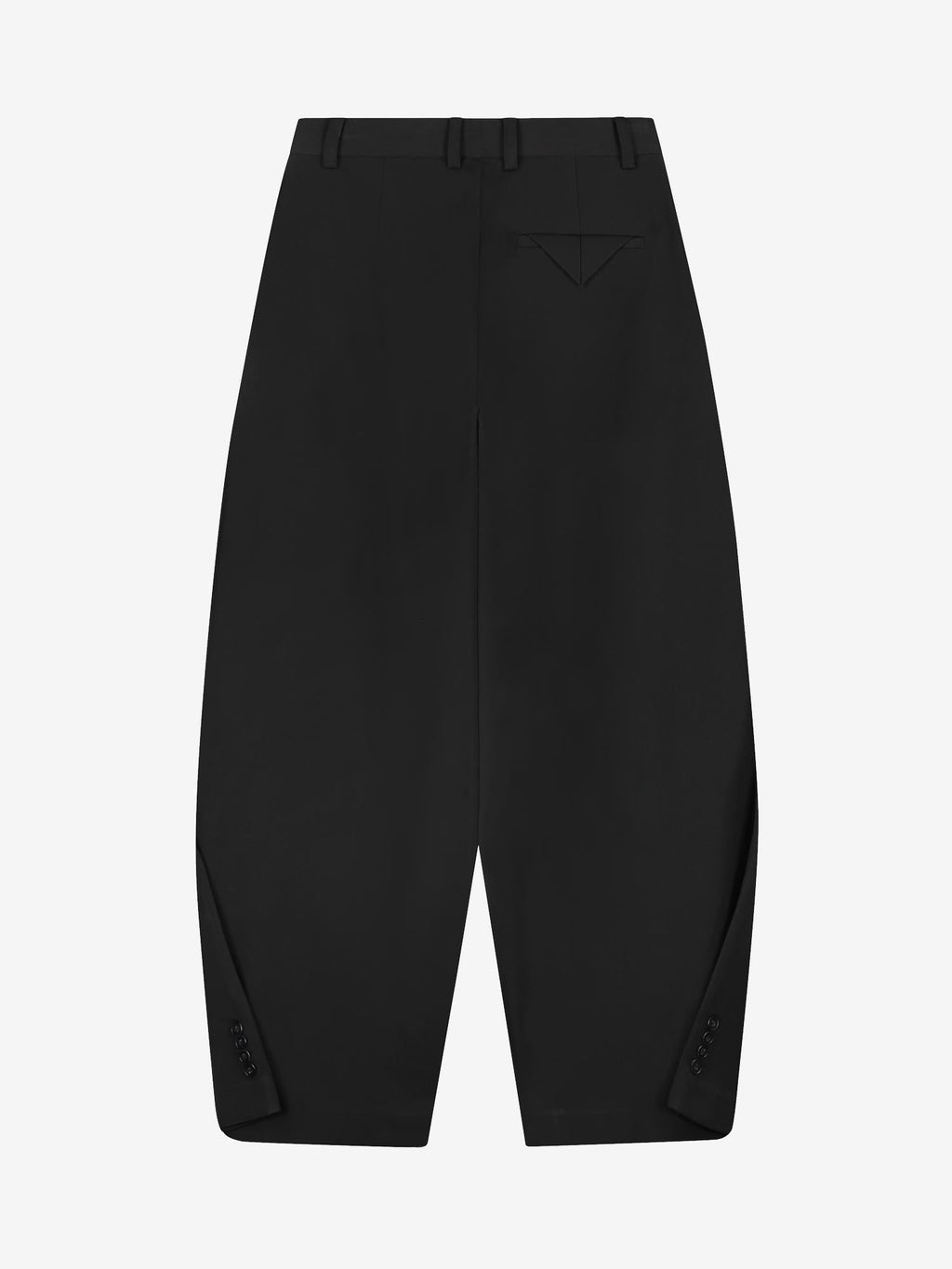 Catwalk Junkie barrel fit tailored trousers in zwart