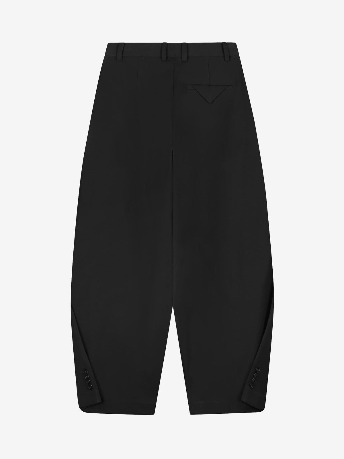Catwalk Junkie barrel fit tailored trousers in zwart