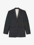 Catwalk Junkie hourglass blazer in donkergrijs melange