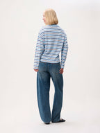 Catwalk Junkie striped long sleeve in blauw