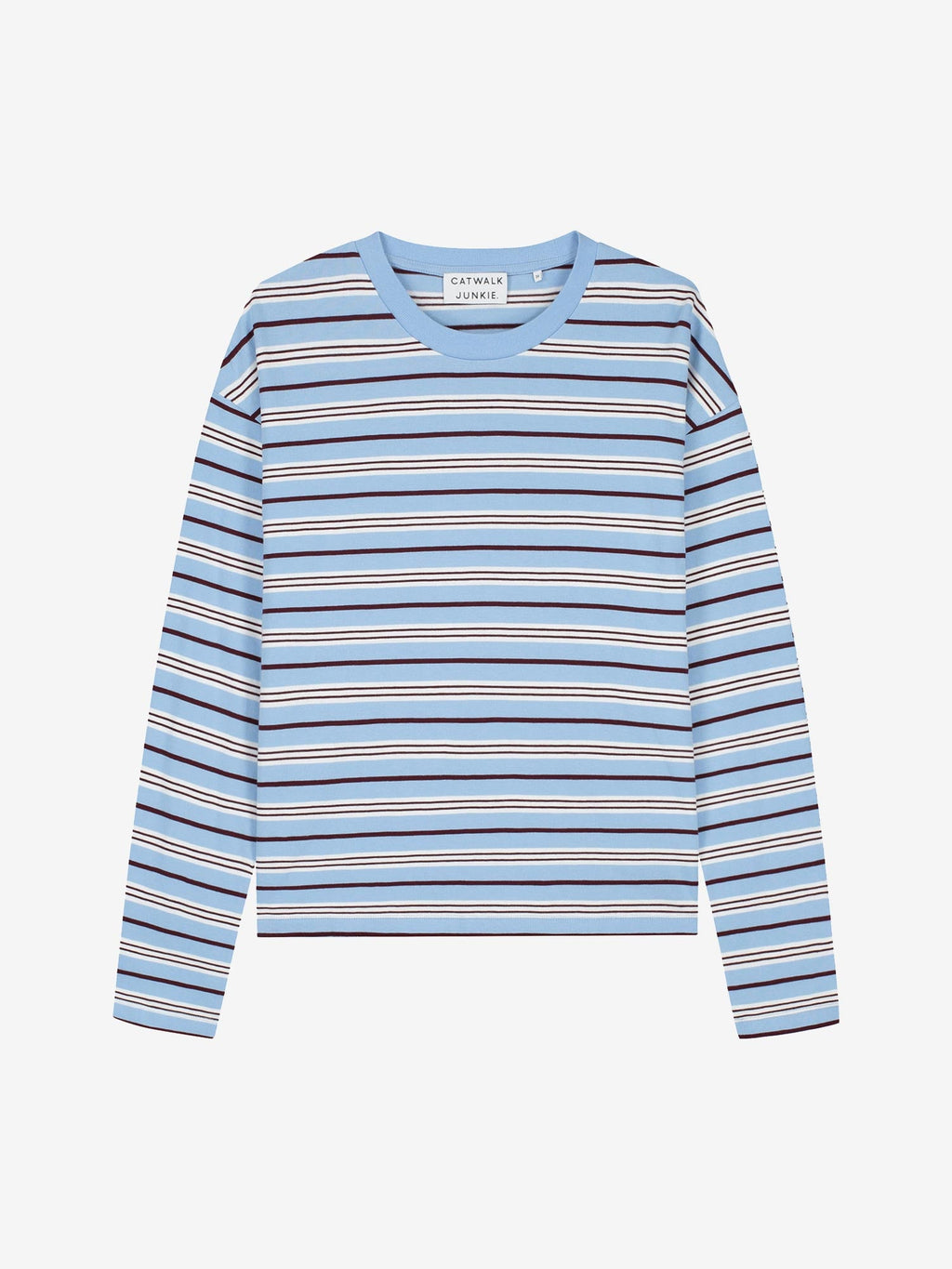 Catwalk Junkie striped long sleeve in blauw, detail
