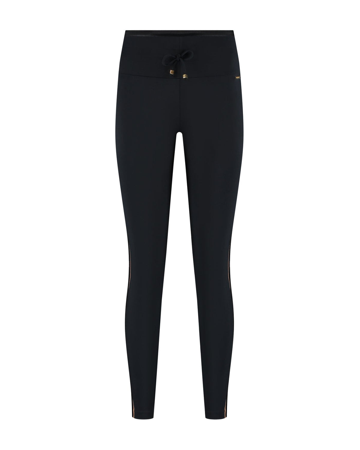 Deblon Sports Jade Leggings in black camel, voorkant