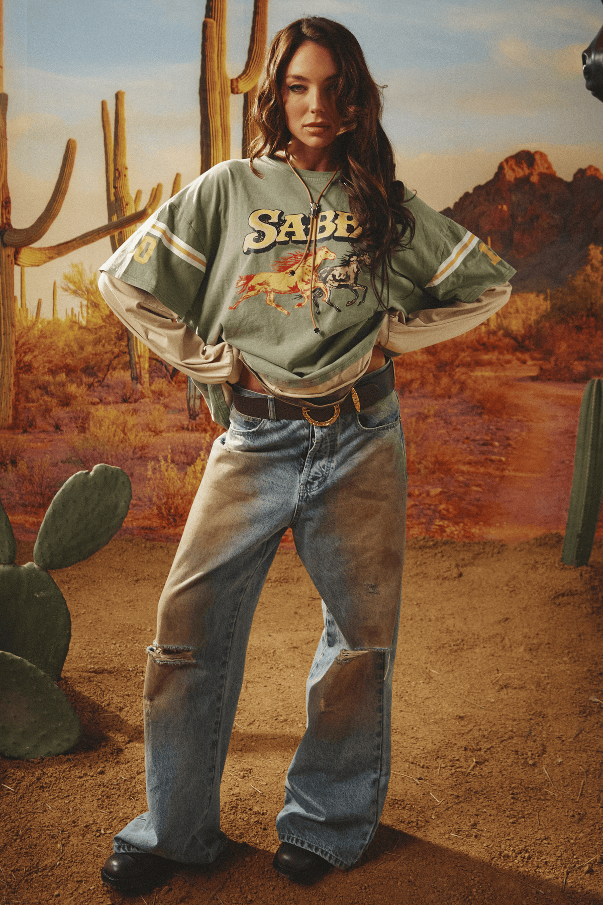 Sabbi Neigh Sayer LS Tee