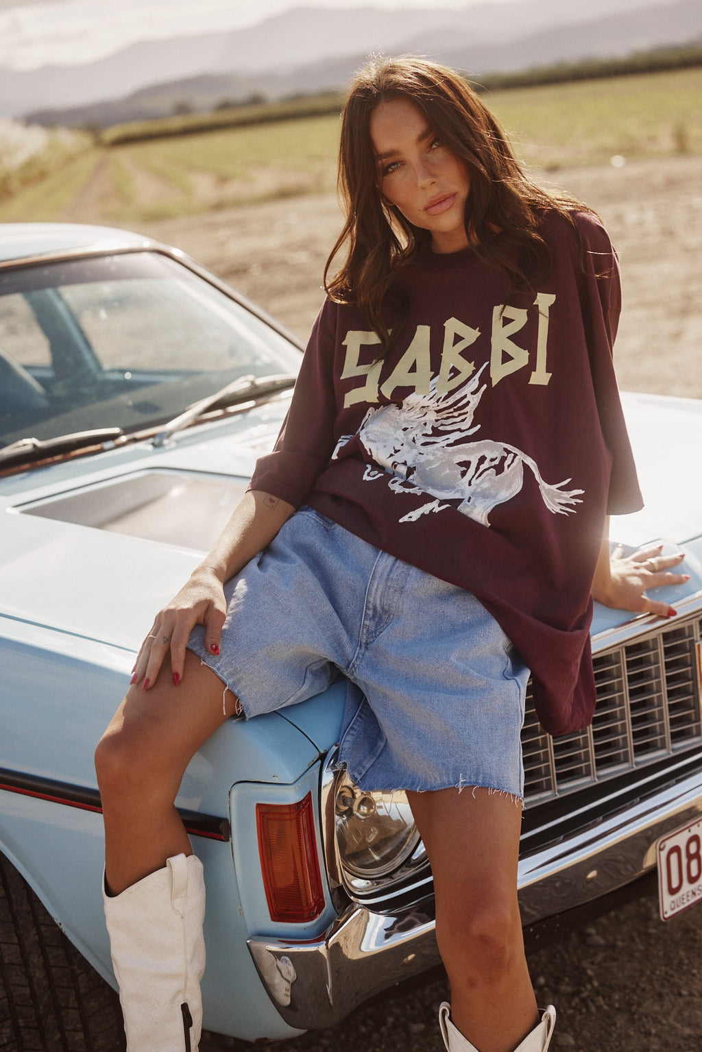 Sabbi Rhinestone Tee